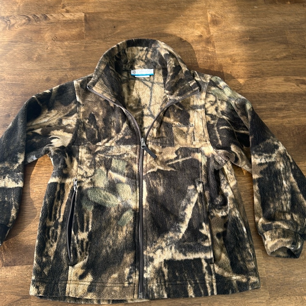 Columbia camouflage fleece